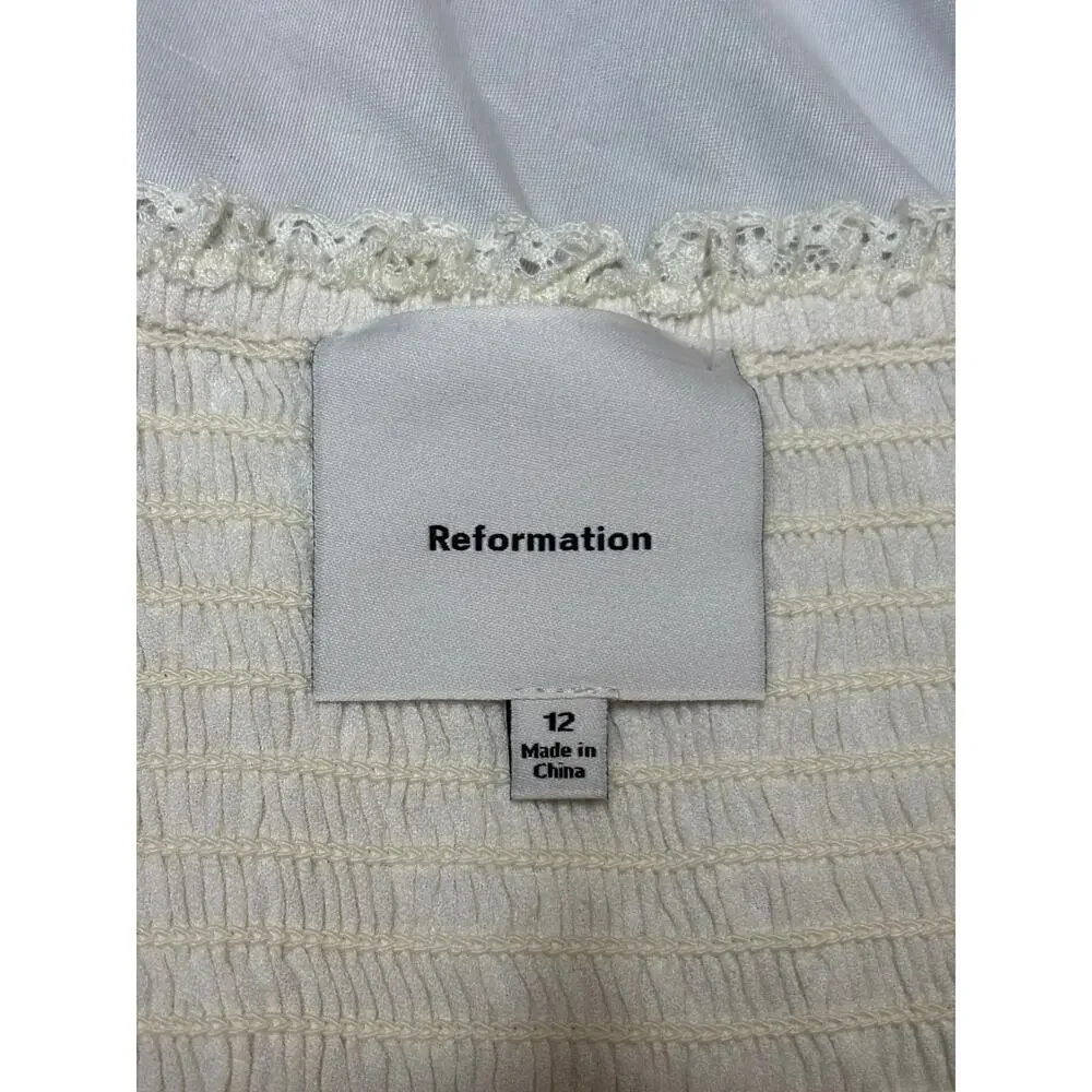 Reformation Inara Top SZ 12